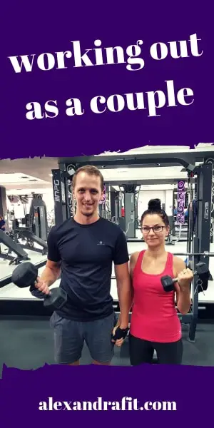 working out as a couple pin