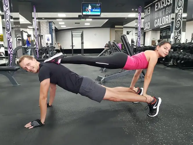 working out as a couple